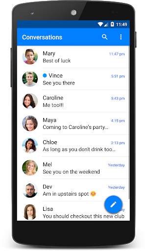 Messenger Theme (chomp) screenshot 1
