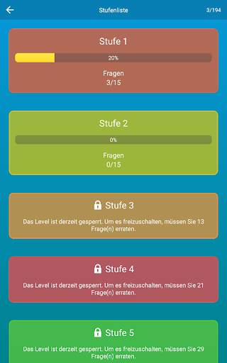 Flaggen der Welt und Wappen: Erraten Sie das Land screenshot 14