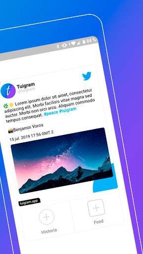 Tuigram - Comparte tweets en instagram screenshot 2