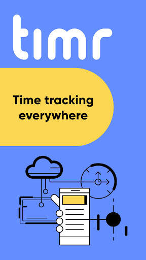 timr – time tracking with GPS screenshot 1