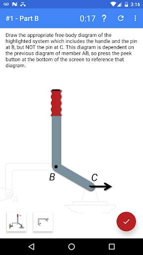 Reaction: Free-body Diagrams screenshot 2