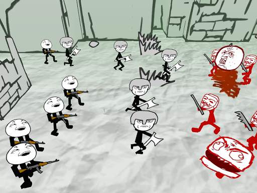 Stickman Meme Battle Simulator screenshot 11