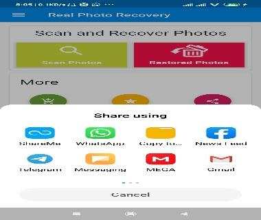 Real Photo Recovery - Recover Deleted Photos Back. screenshot 4