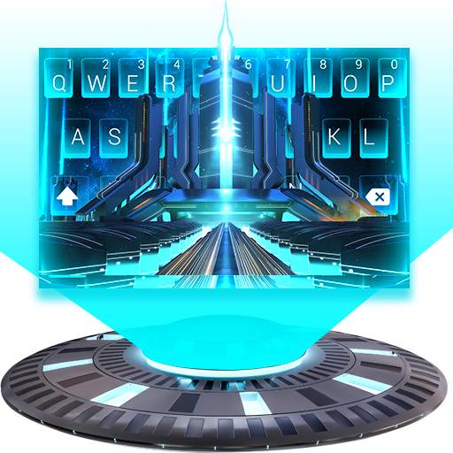 Future Spaceship Keyboard 10001002