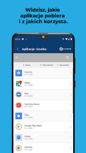 CALMEAN Control Center screenshot 3