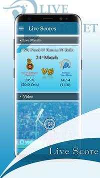 Live Cricket- Live cricket score,News screenshot 1