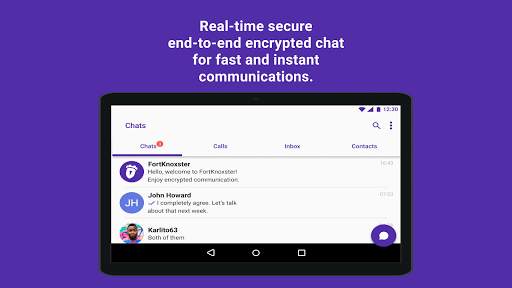 FortKnoxster Encrypted Messenger & Calls screenshot 7