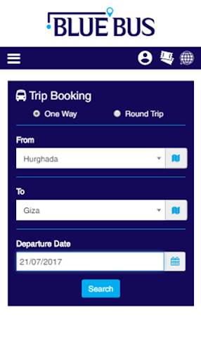 Blue Bus Egypt screenshot 2