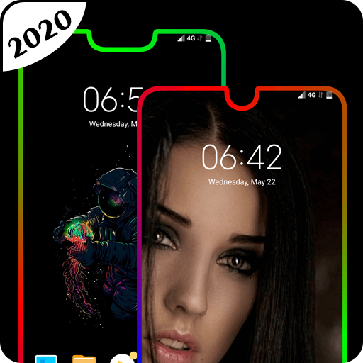 Edge Lighting : Notification, Rounded Corner icon