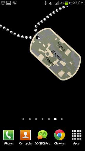 FREE Dog Tags LIVE WALLPAPER screenshot 4