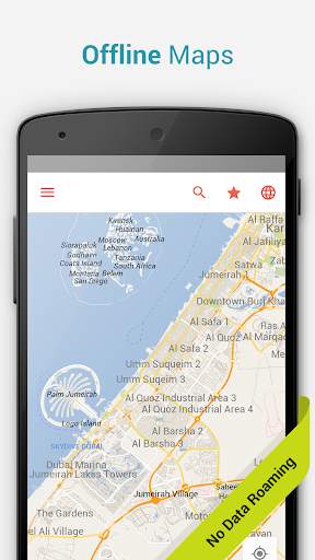 Dubai Offline City Map screenshot 1