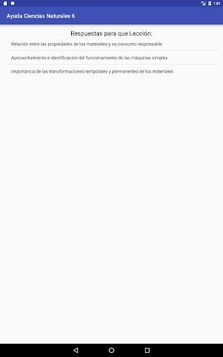 Ayuda para tu Tarea Ciencias Naturales 6 скриншот 22