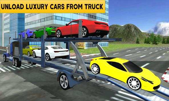 Heavy Luxury Car Transport Trailer New 2018 screenshot 1
