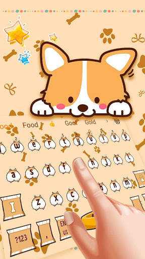 Cute dog keyboard screenshot 3