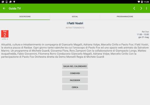 TV Guide Italy FREE screenshot 7