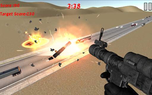 Rocket Launcher Traffic Shooter screenshot 5