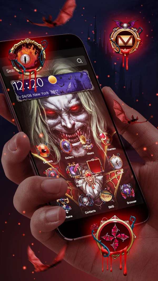 Wicked Bloody Vampire Theme screenshot 2