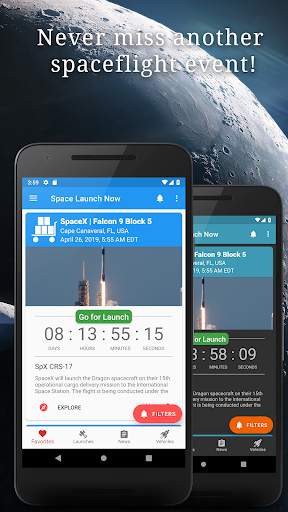 Space Launch Now screenshot 1