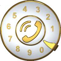 Golden Rotary Dial-er : Old School Phone Dial-er on 9Apps