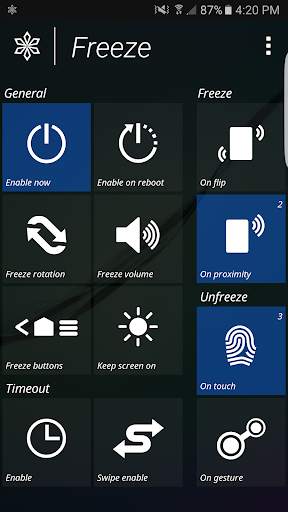 Freeze Lite - Touch Block screenshot 1