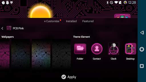 PCB Pink ⁞ TSF Shell 3 Theme screenshot 9