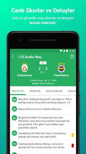 Canlı Skor 2 تصوير الشاشة