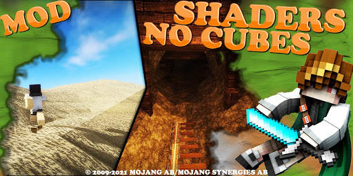 Mod No Cubes: Realisctic Shaders for PE screenshot 2