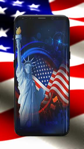 American Flag Wallpaper screenshot 1
