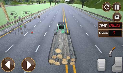 offroad truk simulator: bukit screenshot 7