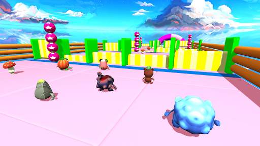 Race Falling 3D Run Guys KnockOut Game Dudes screenshot 2