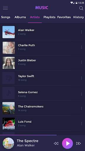 Music player - pro version screenshot 5