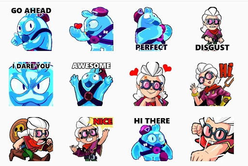 Stickers Brawl Stars screenshot 1