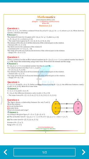 NCERT Solutions Class 11 Maths in English Offline screenshot 4