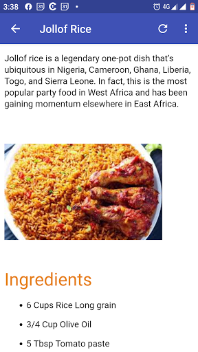 Nigerian Food Recipes (offline) screenshot 6