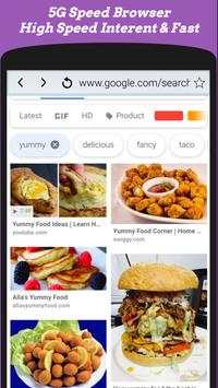 5G Web Browser: Light & Fast - Speed Up Internet screenshot 1