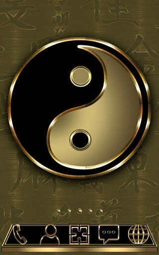 Free Ying Yang  GO Launcher theme screenshot 2