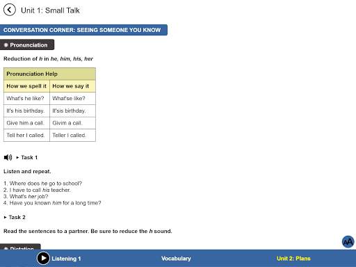Expanding Tactics for Listening, 3rd Edition screenshot 8