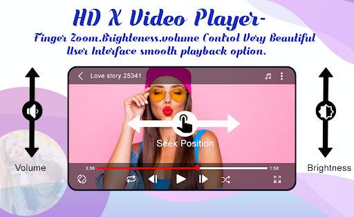 HD X Player - Video Player All Format 2021 screenshot 5