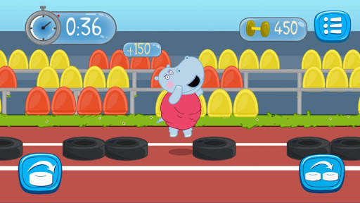 Fitness Games: Hippo Trainer screenshot 9