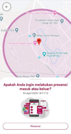 Mobile Attendance System - BATAN screenshot 3