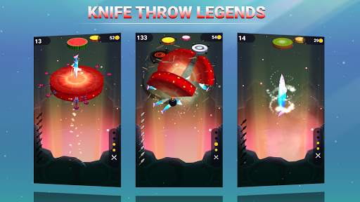 Knife Throw Legends : Knife Throw 3D Part 2 screenshot 4