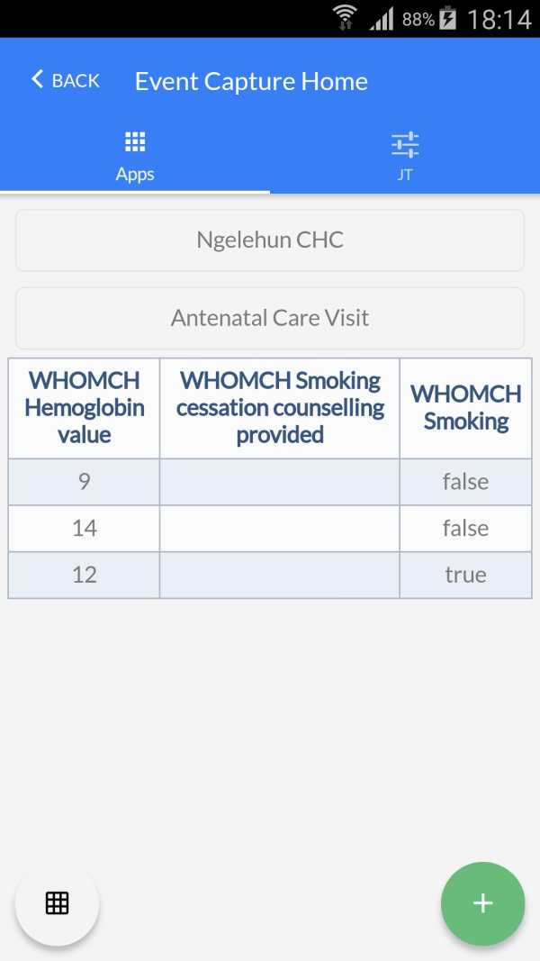 DHIS2 Touch screenshot 7