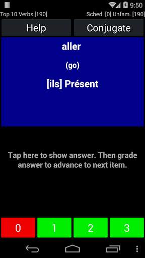 French Verb Trainer screenshot 2