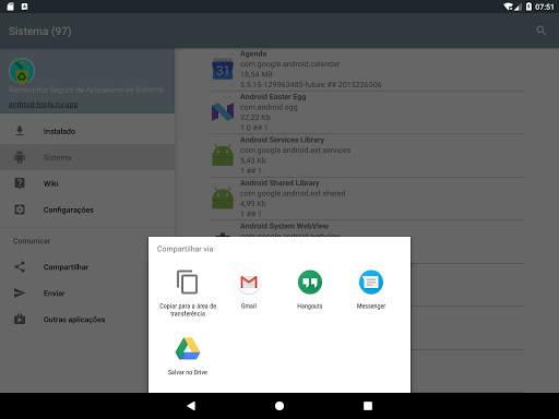 Gerenciador de aplicativos do sistema screenshot 24