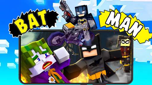 Mod pahlawan super kelelawar screenshot 2