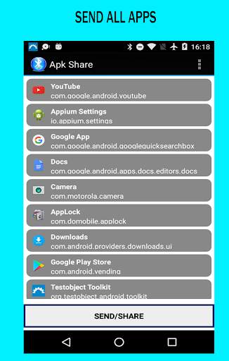 Apk Share / Bluetooth App Sender screenshot 2