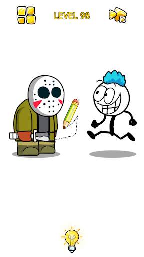 Troll Master - DOP Draw One Part - Stickman Puzzle screenshot 3