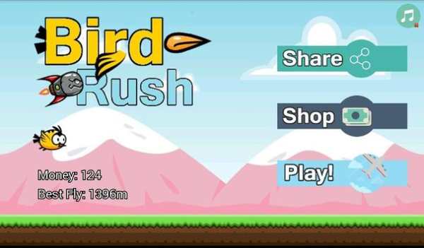 Bird Rush screenshot 1