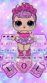 LOL Glitter Girl keyboard screenshot 2