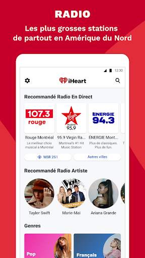 iHeart: Musique,Radio,Podcasts screenshot 3